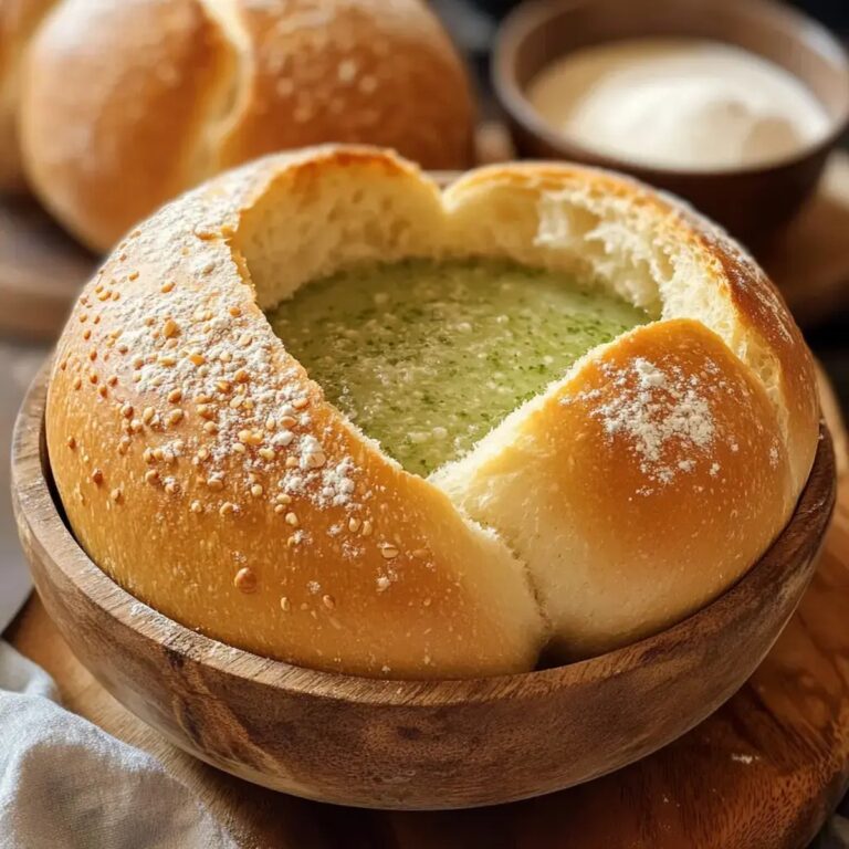 Hearty Bread Bowls Recipe