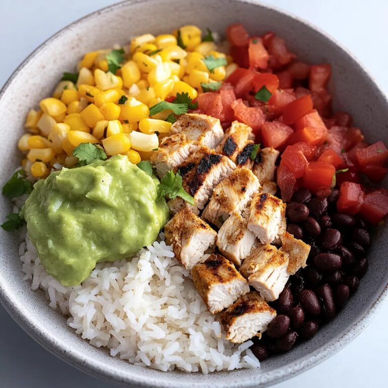 Grilled Chicken Burrito Bowls Recipe