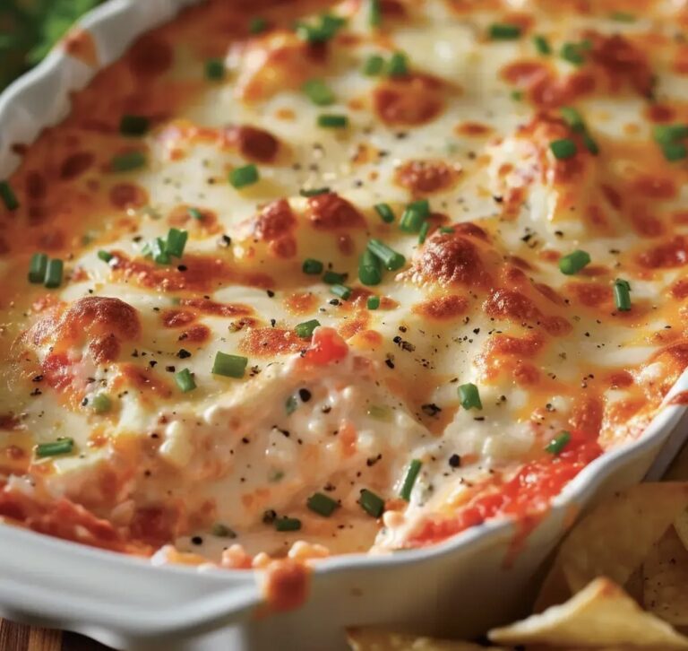 4-Cheese Hot Roasted Red Pepper Dip Recipe