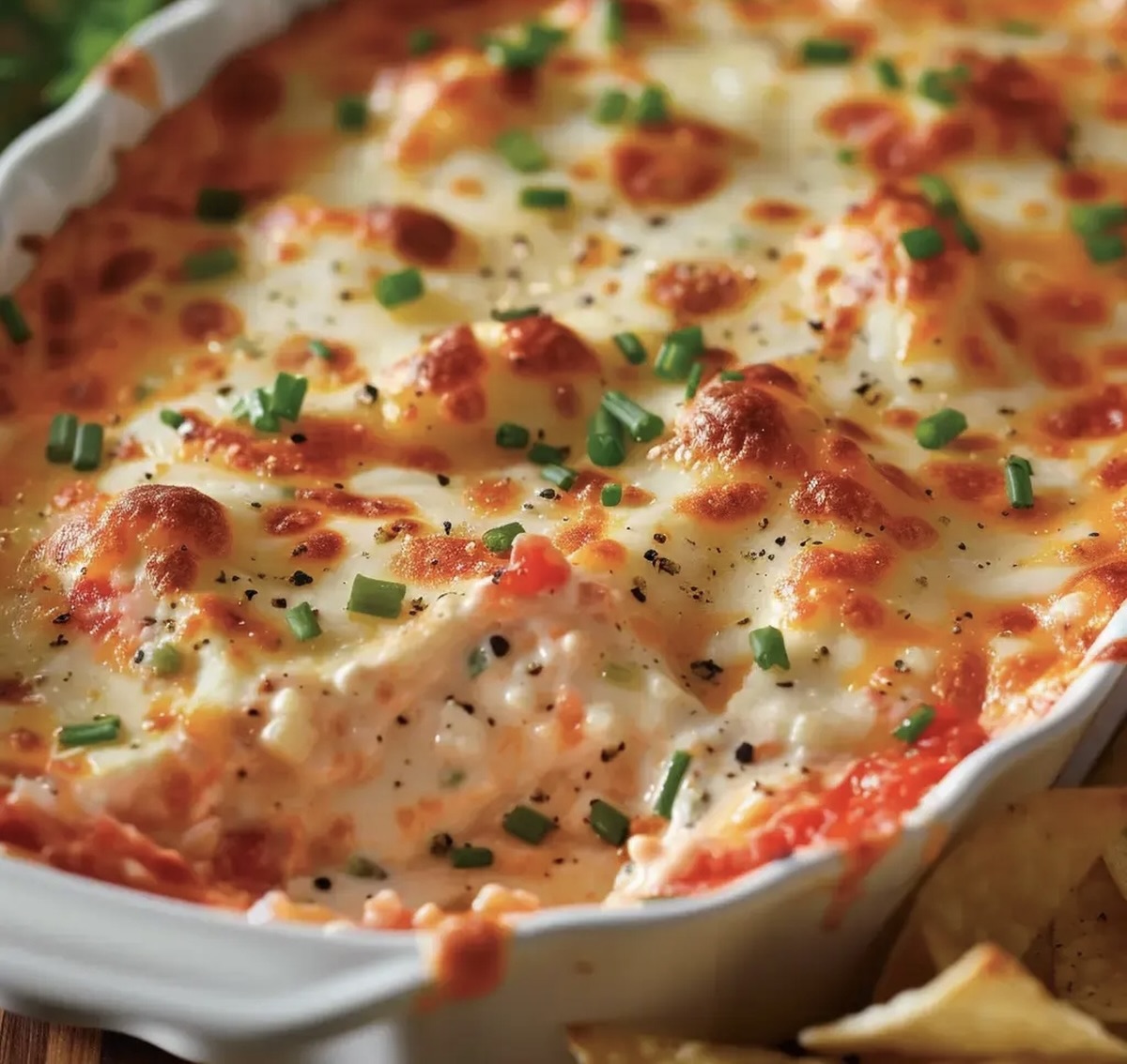 4-Cheese Hot Roasted Red Pepper Dip Recipe