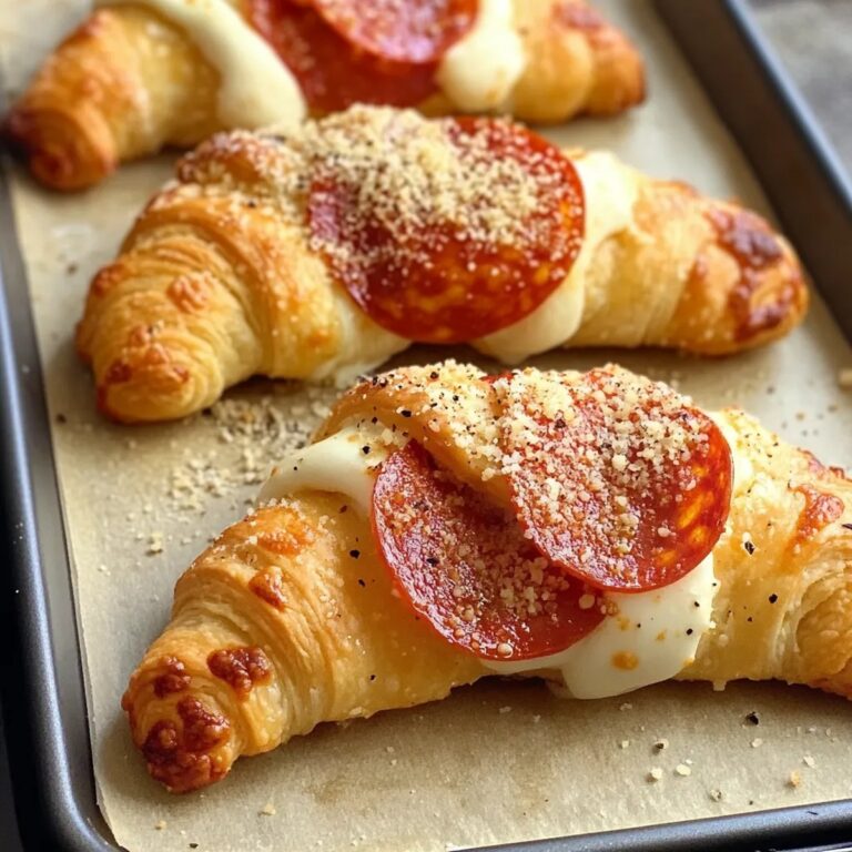 Pepperoni Crescent Rolls Recipe