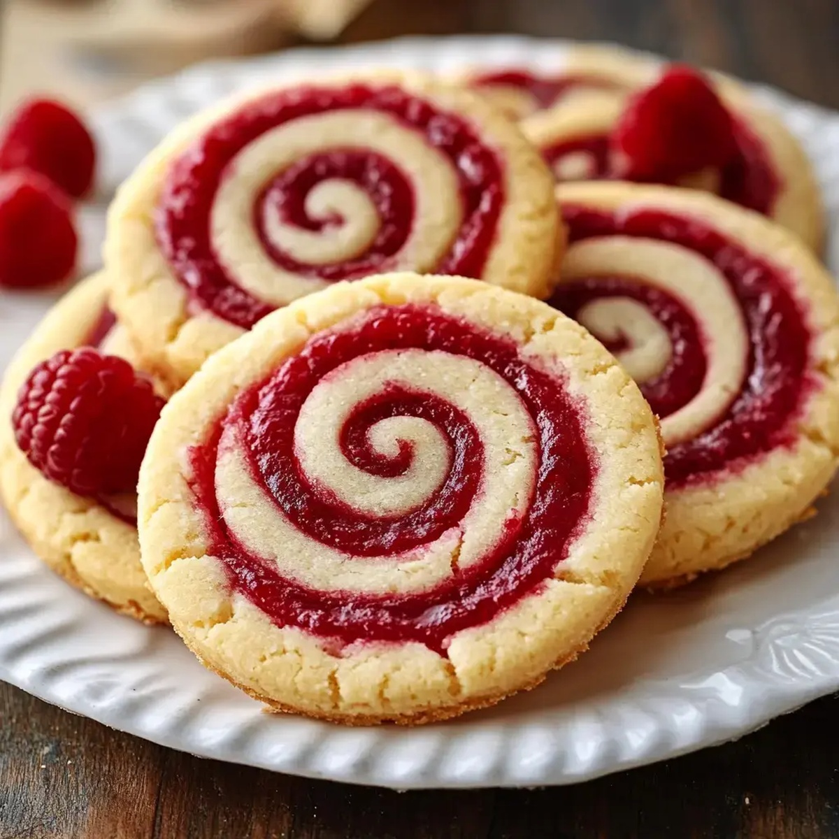 Raspberry Swirl Cookies Recipe