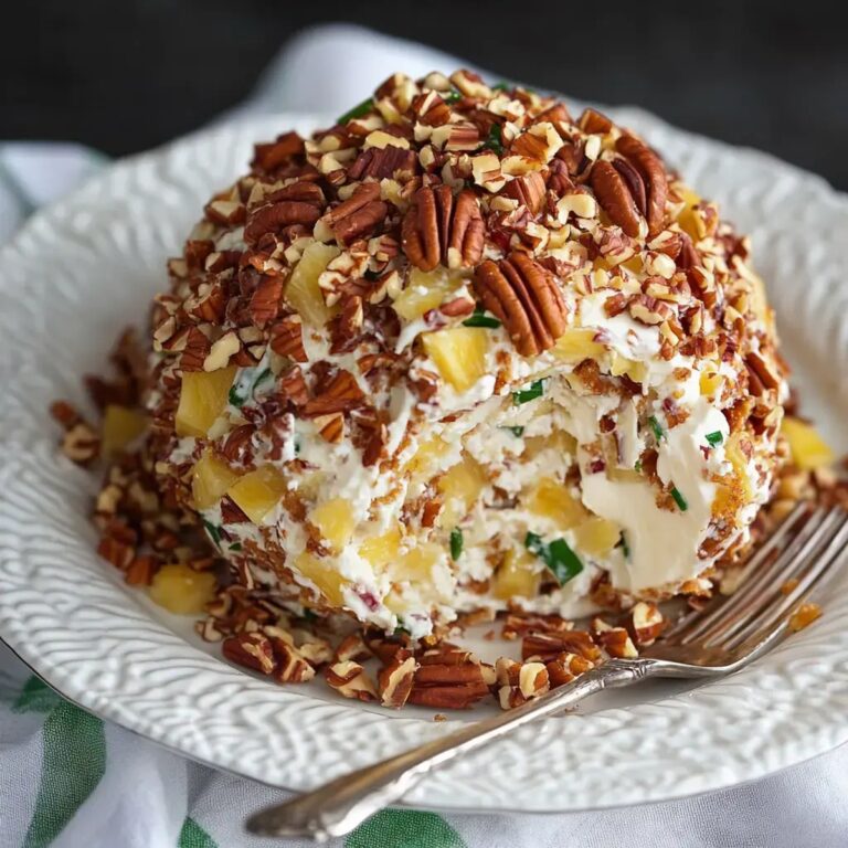 Pineapple Pecan Cheese Ball Recipe