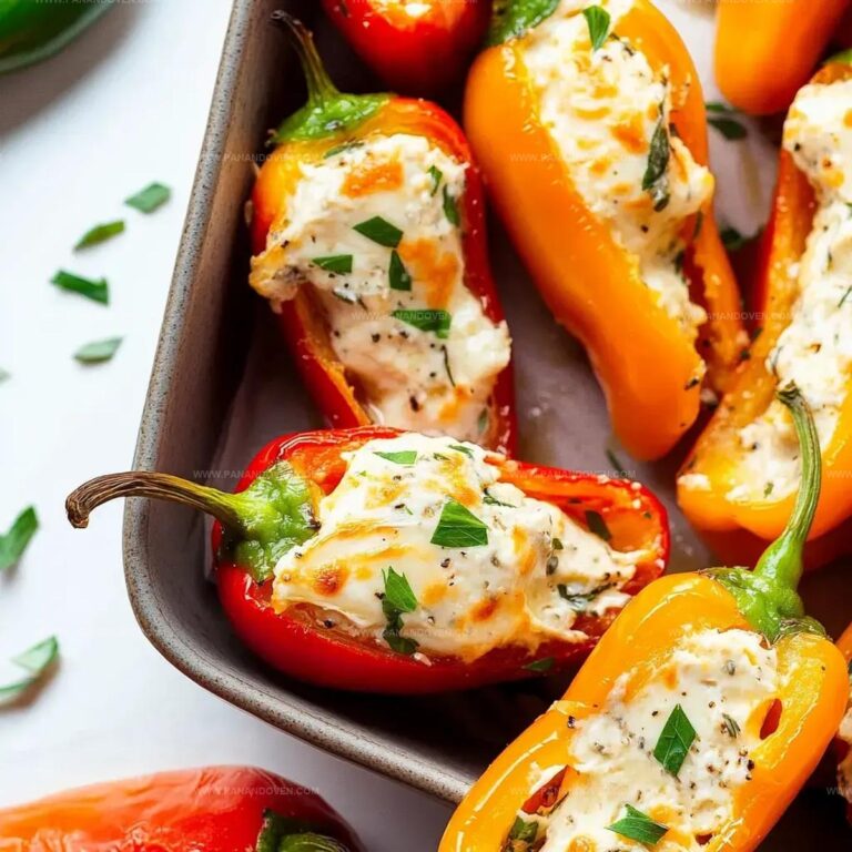 Cream Cheese Stuffed Mini Peppers Recipe