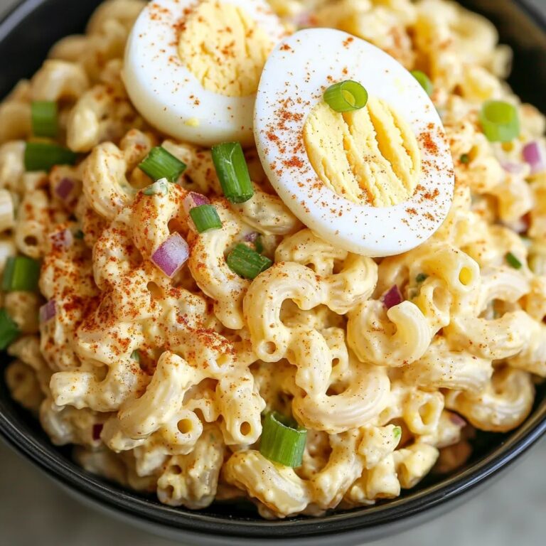 Deviled Egg Pasta Salad Recipe