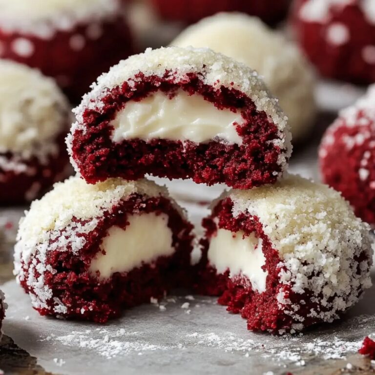 Red Velvet Snowball Cookies Recipe