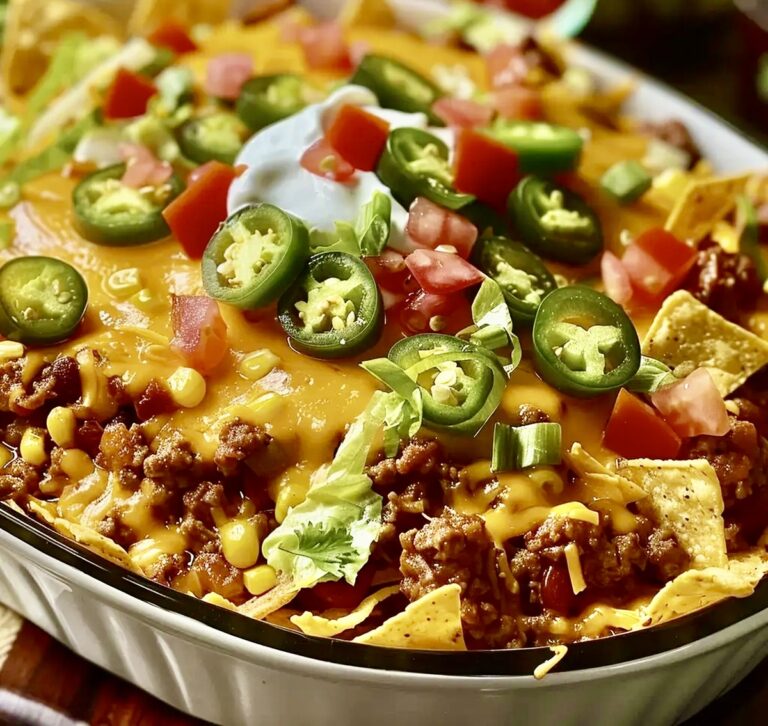 Walking Taco Casserole Recipe