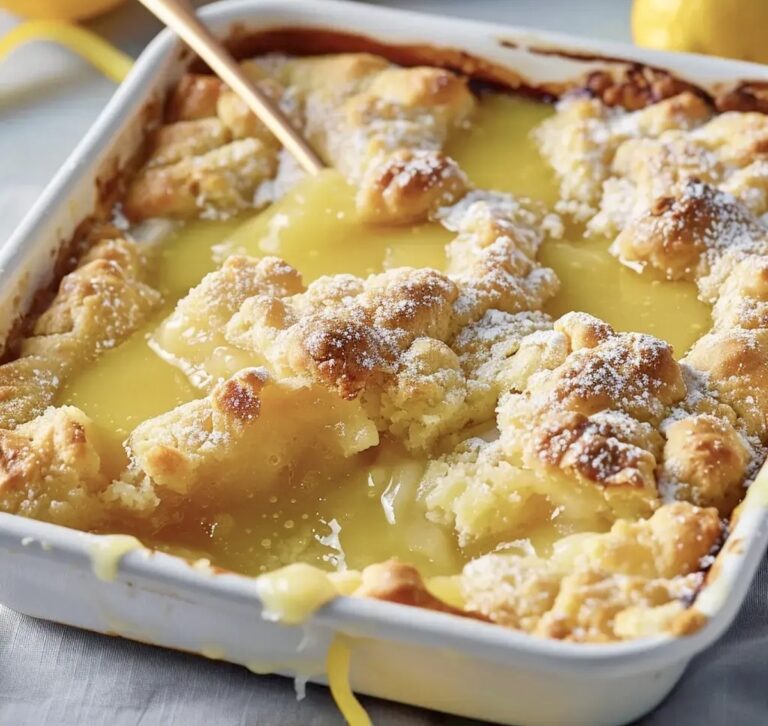 Magic Lemon Cobbler Recipe