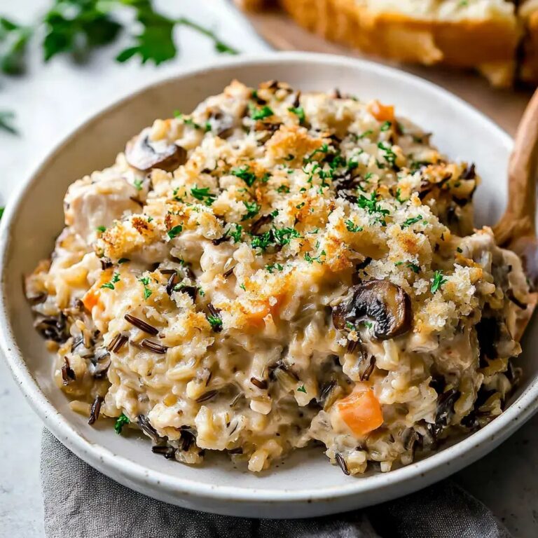 Chicken and Wild Rice Casserole Recipe