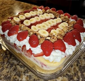 Layered Pudding Shortcake Recipe