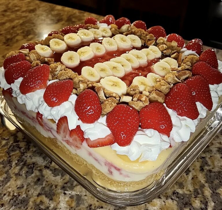 Layered Pudding Shortcake Recipe