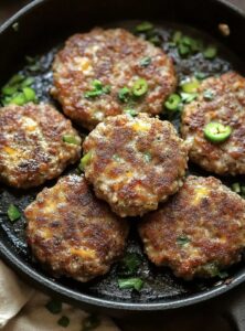 Jalapeno Cheese Sausage Patties Recipe