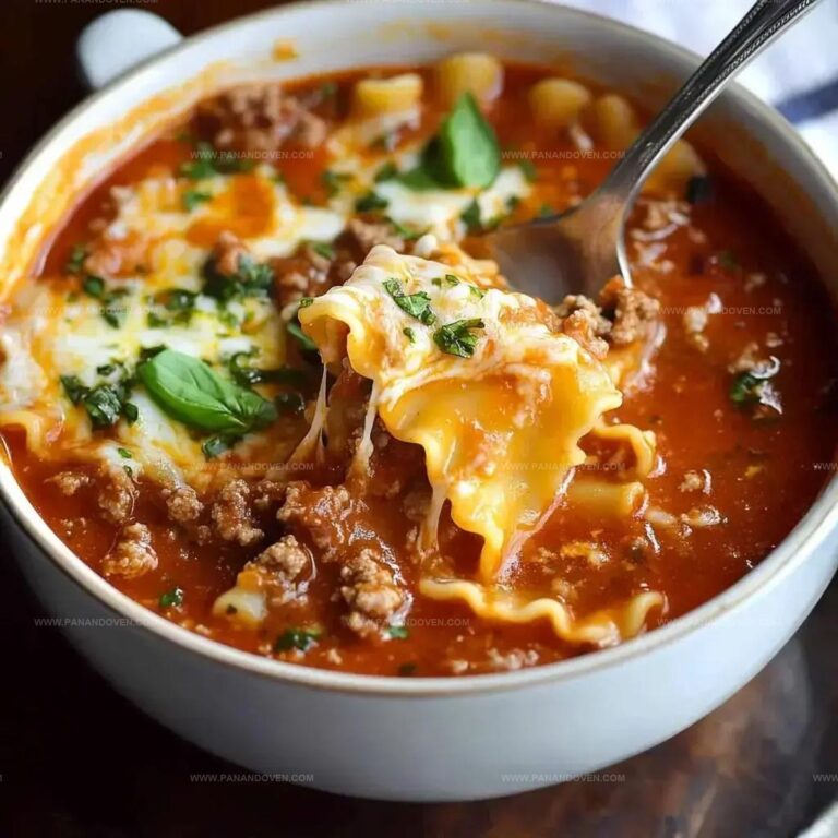 Easy Paula Deen Lasagna Soup Recipe