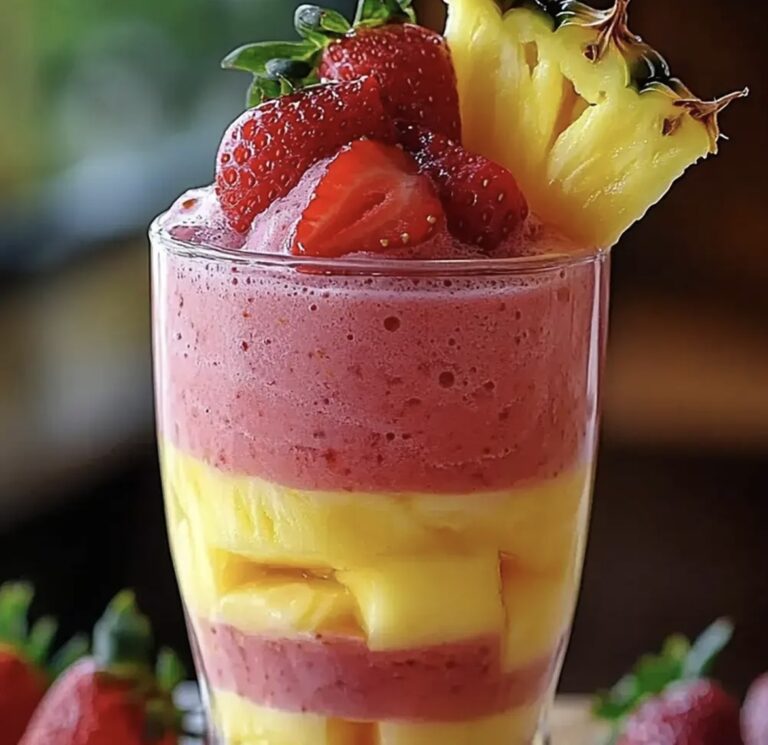 Strawberry Pina Colada Smoothie Recipe