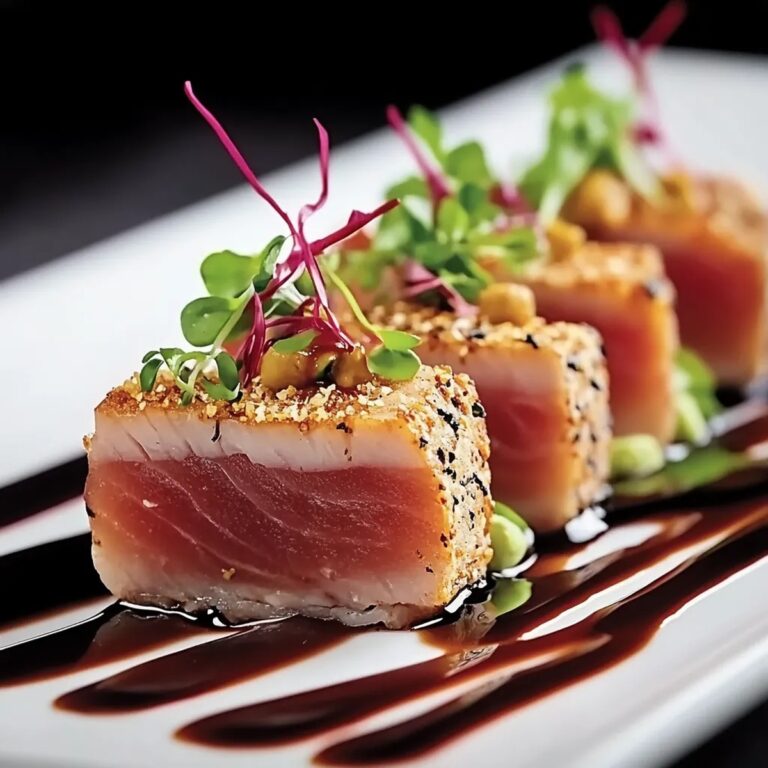Preparing Ruths Ahi Tuna Recipe