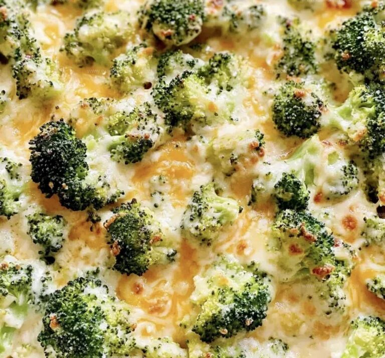 Broccoli Cheese Casserole Creamy and Delicious Side Dish Recipe
