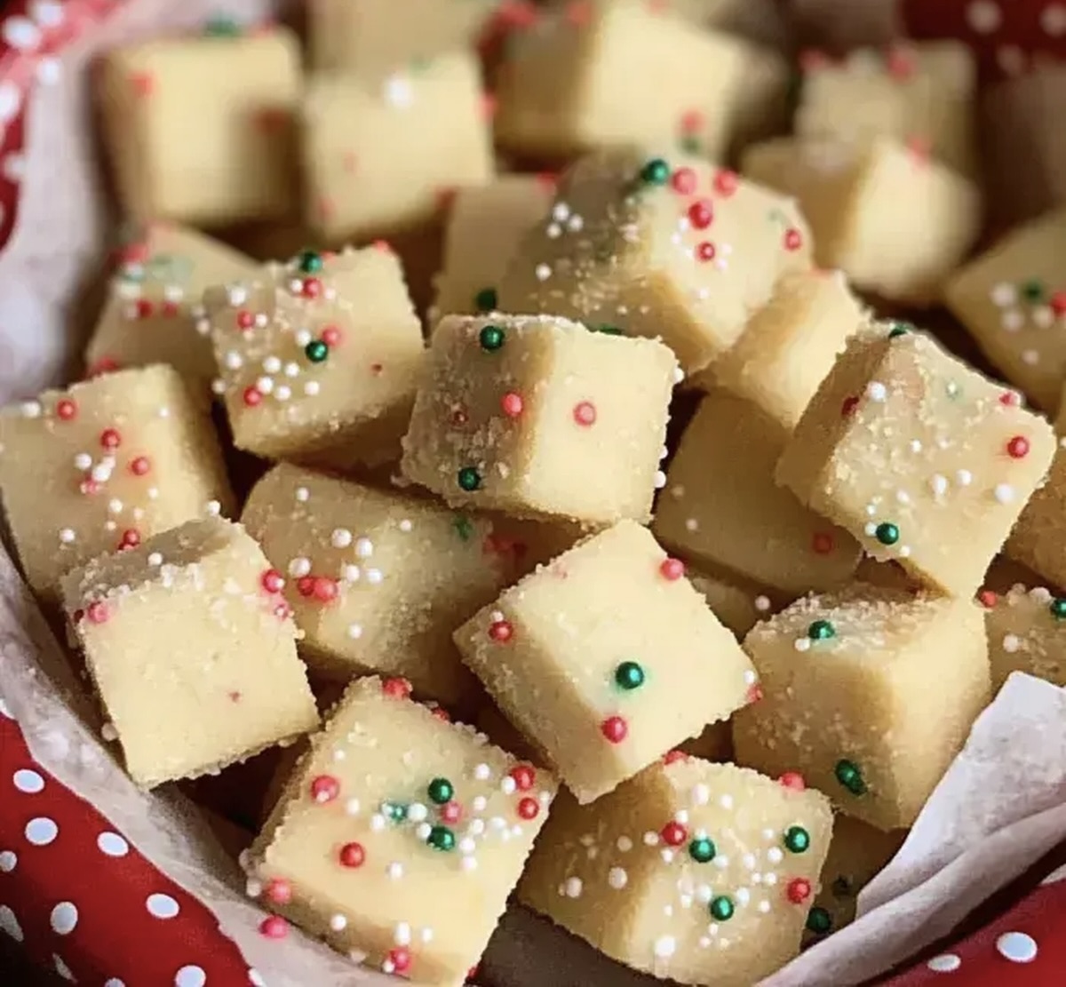 Christmas Shortbread Bites Recipe