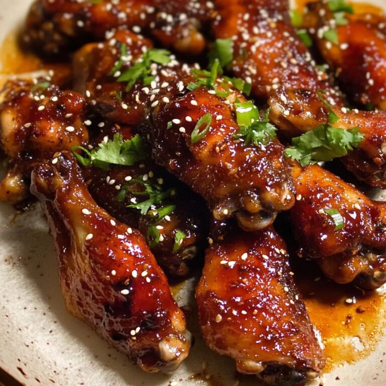 Sticky Chinese Chicken Wings Recipe