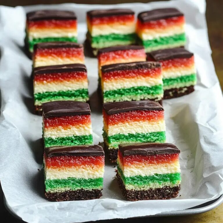 Italian Rainbow Cookies Recipe