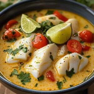 Coconut Lime Fish Soup Recipe