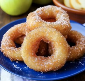 Fried Cinnamon Apple Rings Recipe