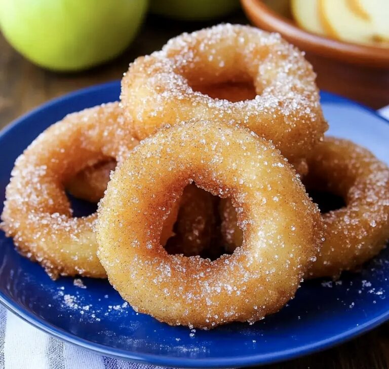 Fried Cinnamon Apple Rings Recipe