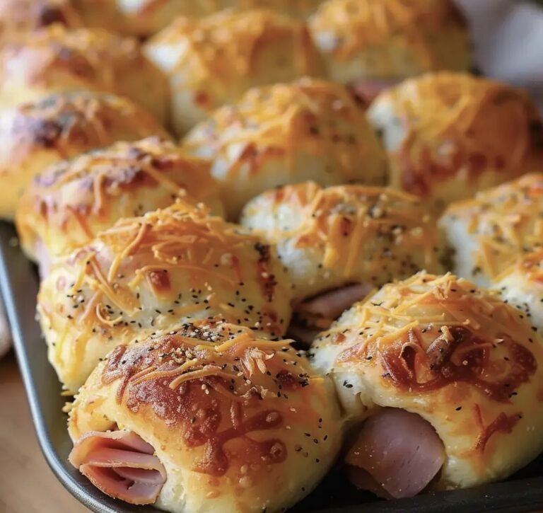Ham and Cheese Bread Rolls Recipe
