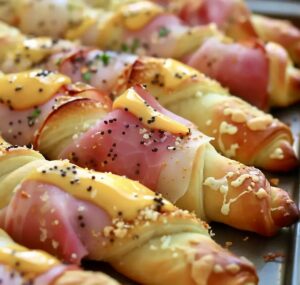 Ham and Cheese Sticks Recipe