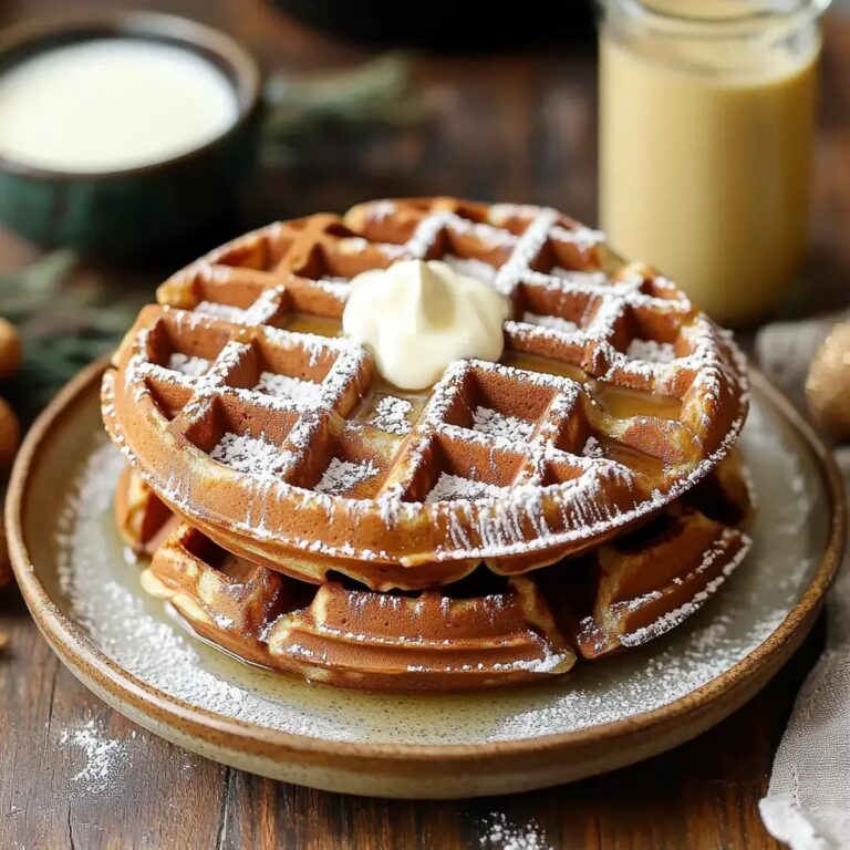 Gingerbread Waffles Recipe