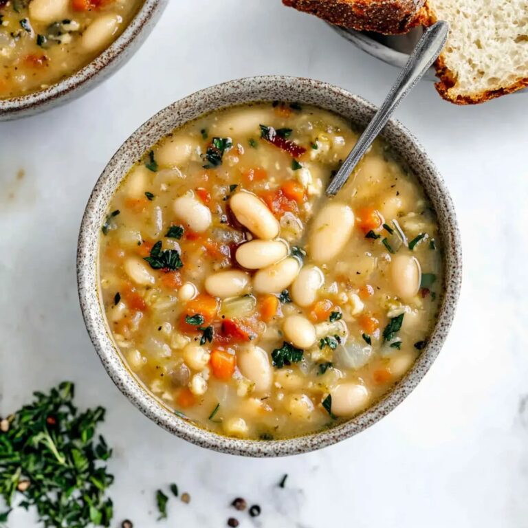 Tuscan White Bean Soup Recipe