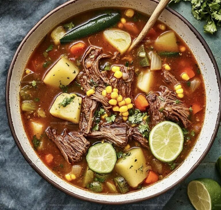 Hearty Mexican Beef Soup Recipe