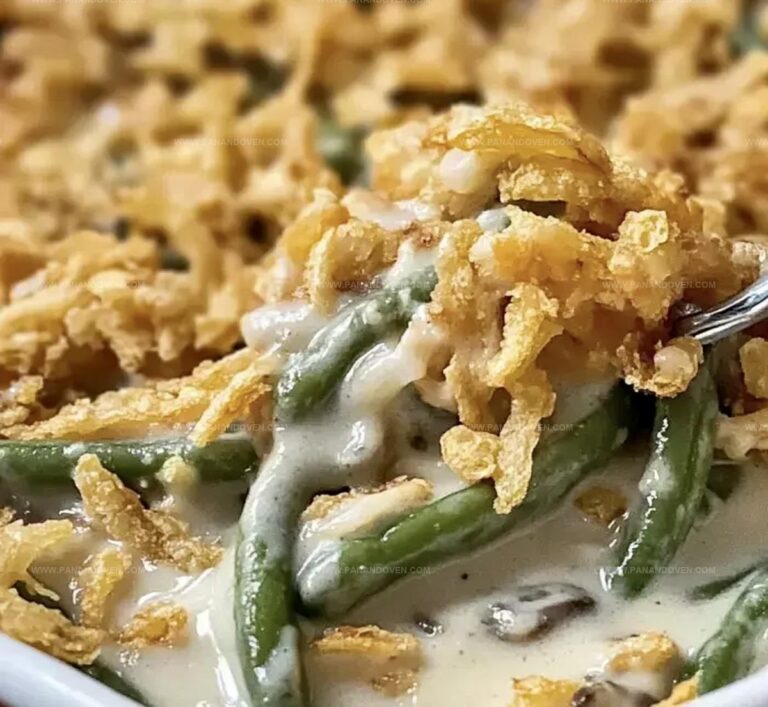 Classic Green Bean Casserole with Crispy Onion Topping Recipe