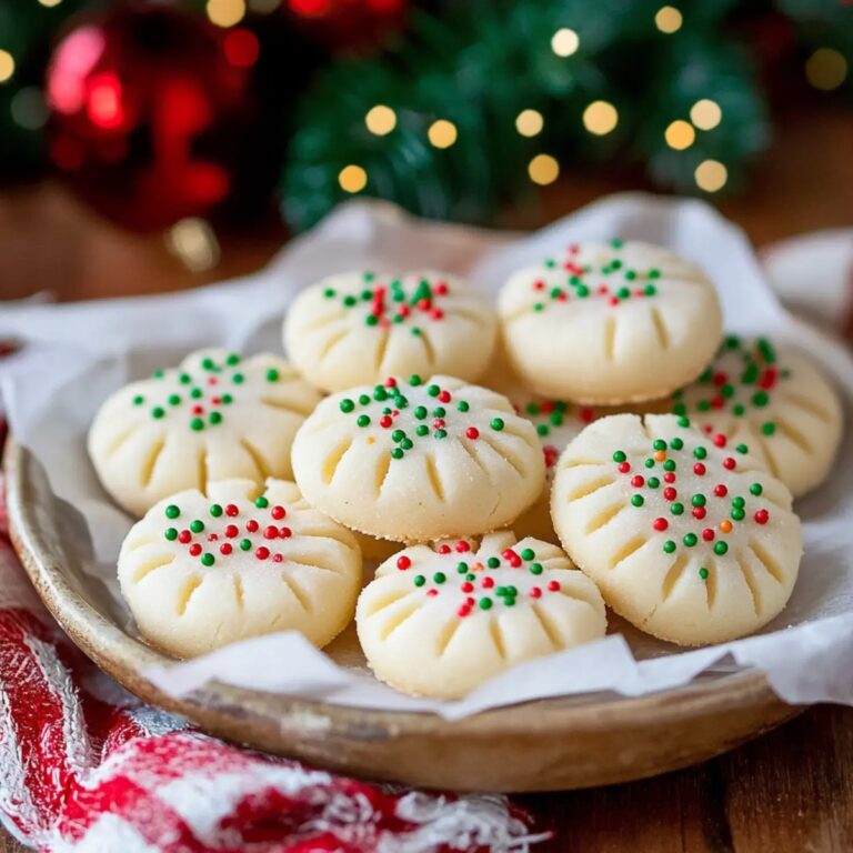 Whipped Shortbread Cookies Recipe