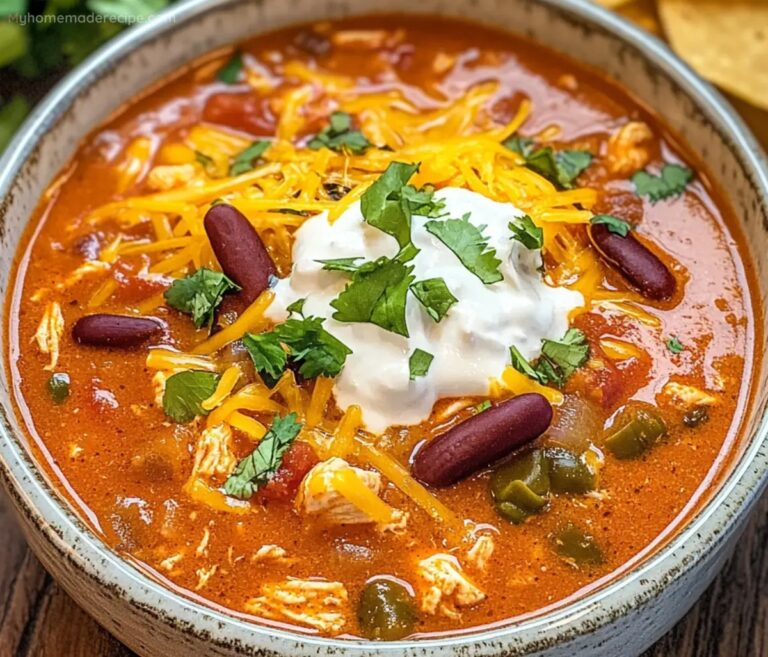 Flavorful Slow Cooker Chicken Enchilada Soup Recipe