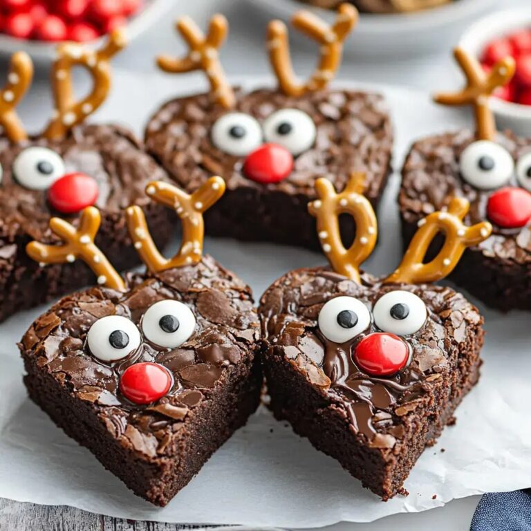 Reindeer Brownies Recipe