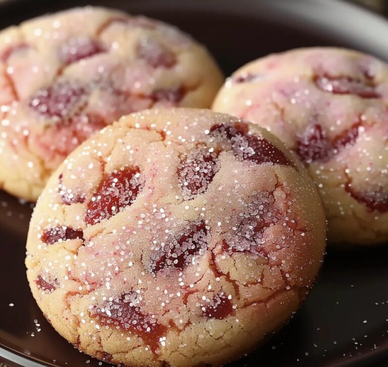 Lychee-Strawberry Cookies Recipe