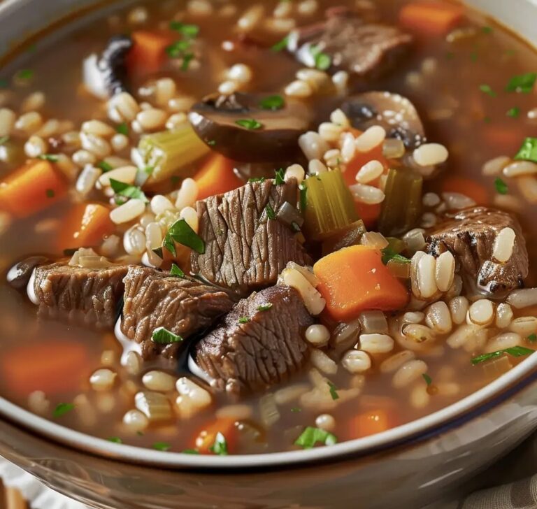 Beef and Barley Soup Recipe