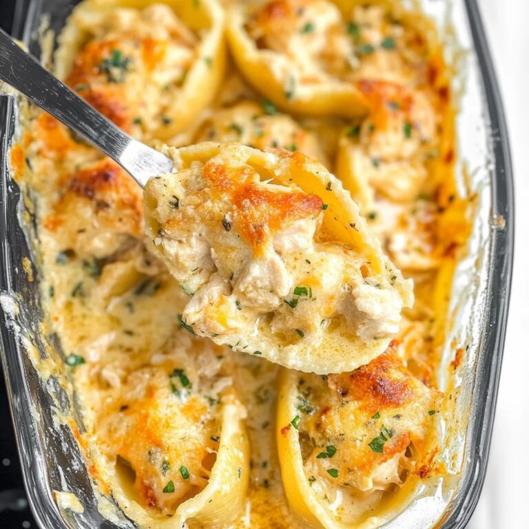 Chicken Scampi Stuffed Shells Recipe