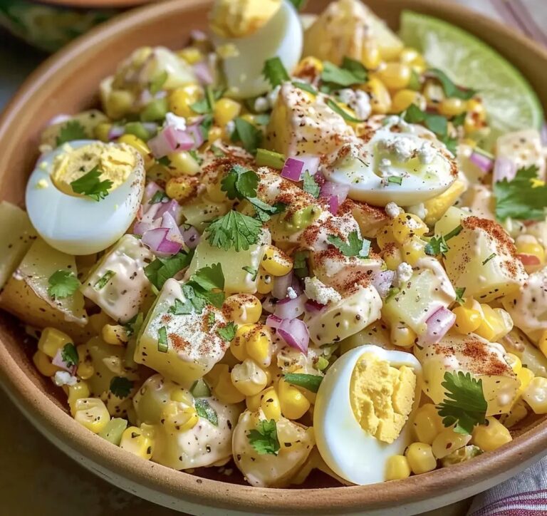 Mexican Street Corn Potato Salad Recipe