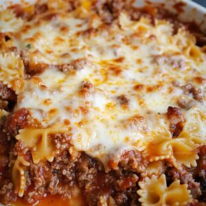 Creamy Beef Bowtie Pasta Recipe