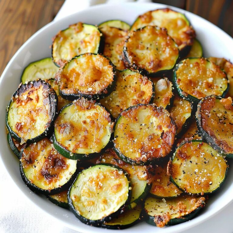 Crispy Baked Zucchini Chips Recipe