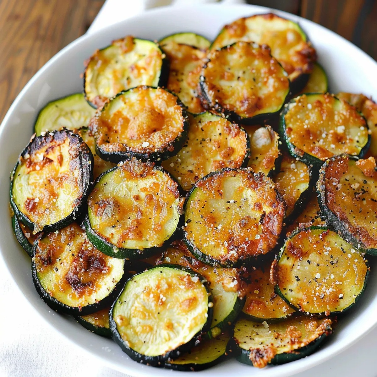 Crispy Baked Zucchini Chips Recipe