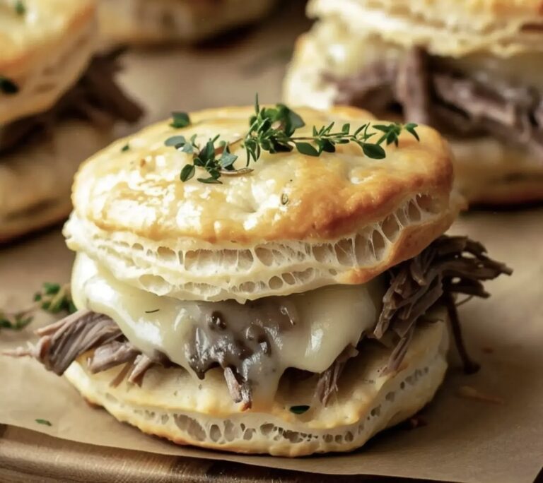 Deliciously Savory Beef and Cheese Biscuits Recipe