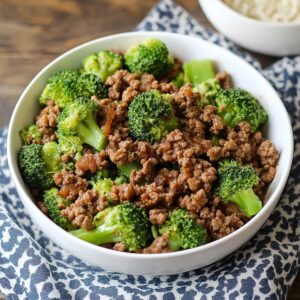 Ground Beef and Broccoli Recipe