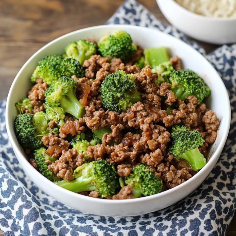 Ground Beef and Broccoli Recipe