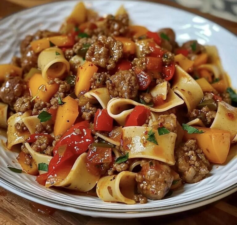 Italian Drunken Noodles Recipe