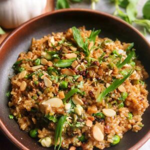 Satay Crispy Rice Salad Recipe