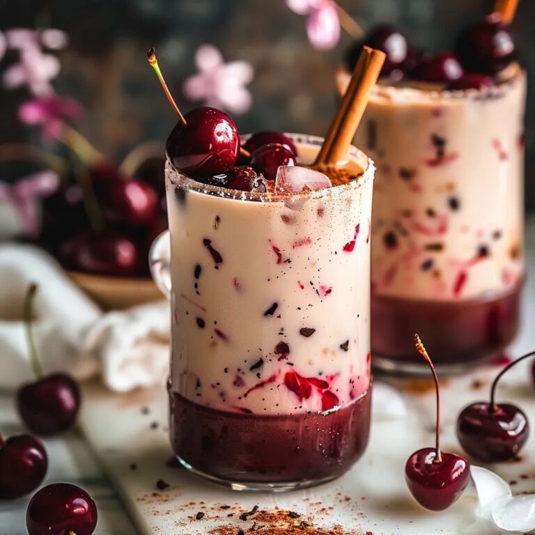Cherry Earl Grey Milk Tea Recipe