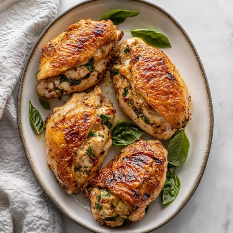 Mediterranean Stuffed Chicken Recipe