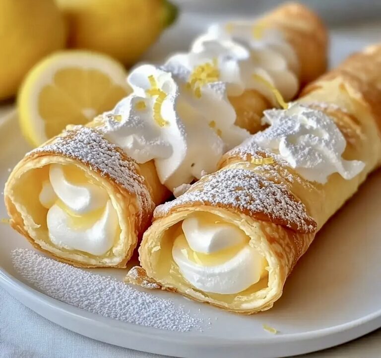 Lemon Meringue Pie Cannolis Recipe